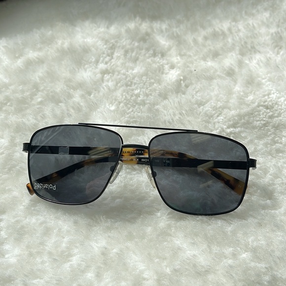TED BAKER TBM037 Metal Square Aviator Sunglasses - Picture 10 of 11